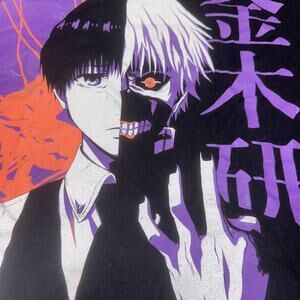 Tokyo Ghoul Shirt Mens 2XL Black Kaneki Ken Anime Tee Funimation Graphic Manga